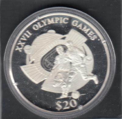 Beschrijving: 20 Dollars S-OLYMPIC SIDNEY SOCCER